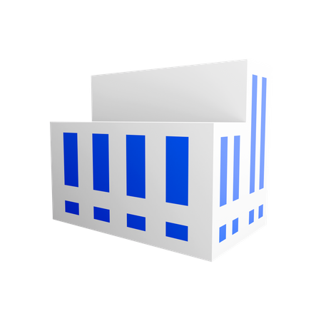 Factory  3D Icon