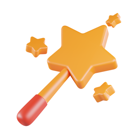 Fairy Magic Wand  3D Icon