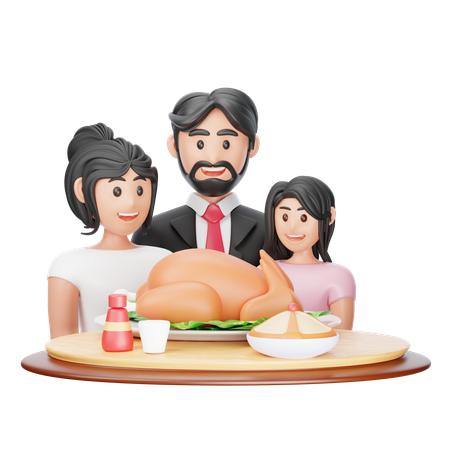 Family  3D Icon