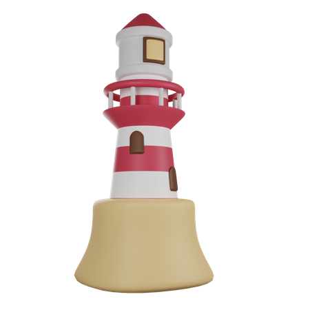 Farol  3D Illustration