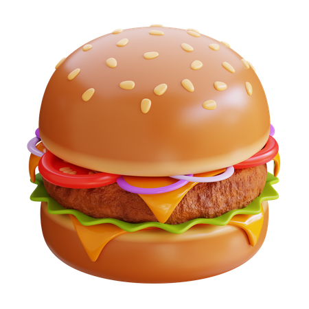 Fast food  3D Icon