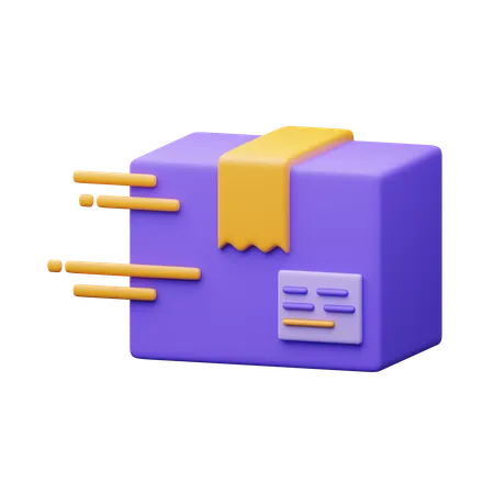 빠른 주문 배송  3D Icon