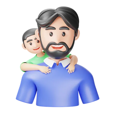 Fathers Day  3D Icon