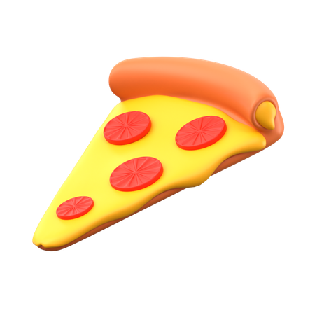 Fatia de pizza  3D Icon