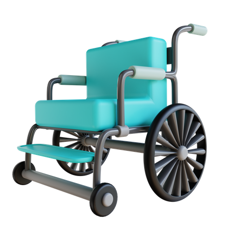 Fauteuil roulant  3D Icon