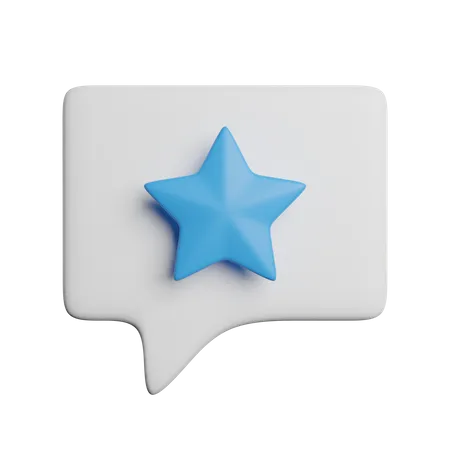 Favorite Chat  3D Icon