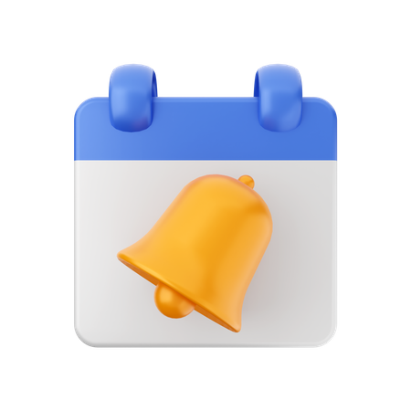 Alarma de fecha  3D Icon