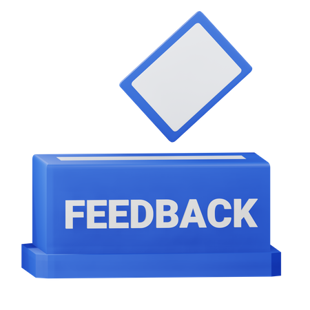 Feedback  3D Icon