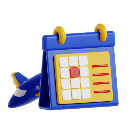 Feiertagskalender  3D Icon