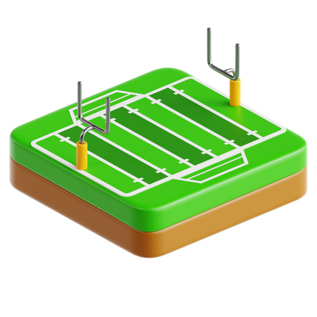 Feld  3D Icon