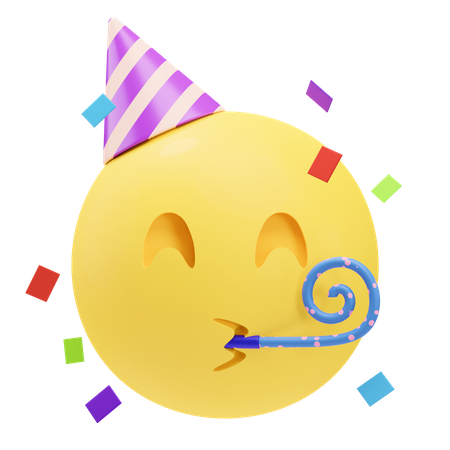 Feliz aniversário  3D Icon