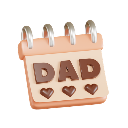 Feliz Día del Padre  3D Icon