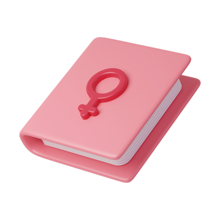 Female Education  3D Icon