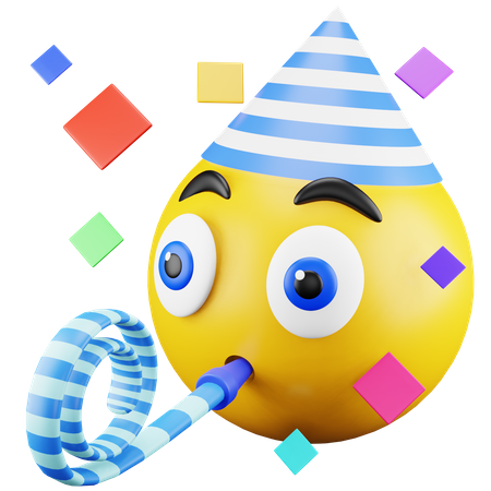 Emoji de festa  3D Icon