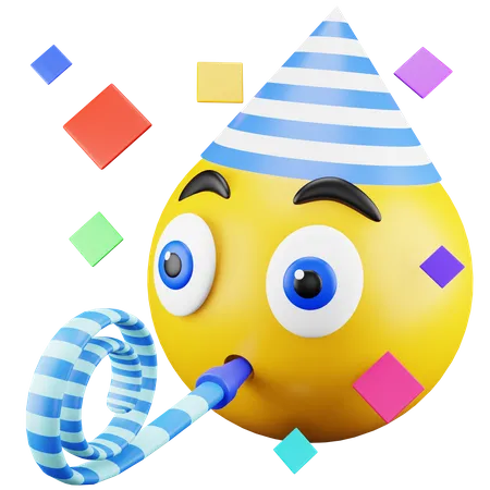 Emoji de festa  3D Icon