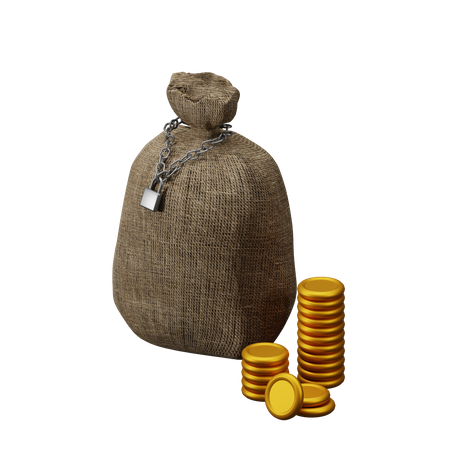 Festgeld  3D Illustration