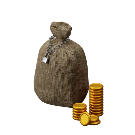 Festgeld  3D Illustration