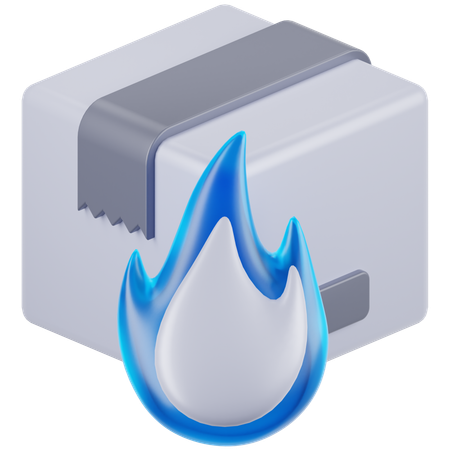 Feuerpaket  3D Icon