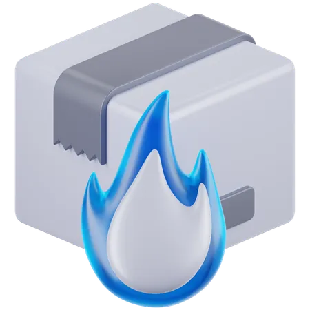 Feuerpaket  3D Icon