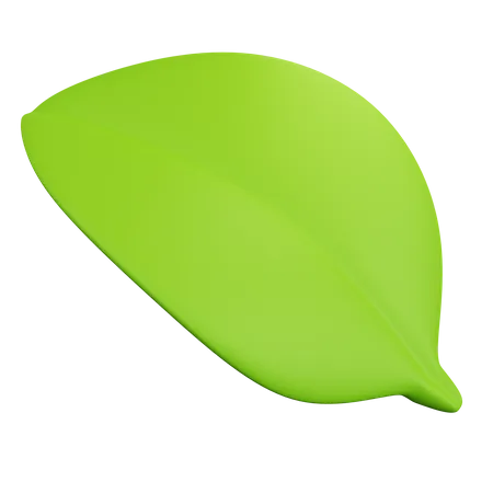 Feuille  3D Icon