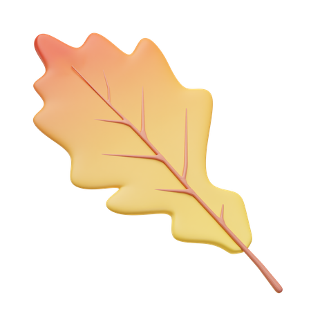 Feuille  3D Icon