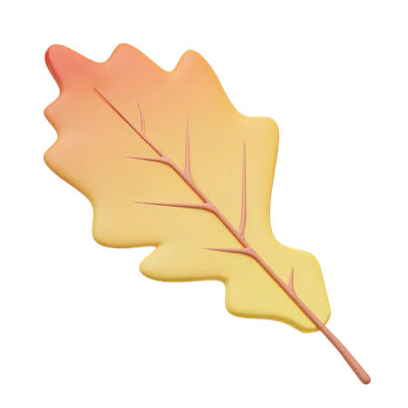 Feuille  3D Icon