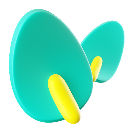 Feuille  3D Icon