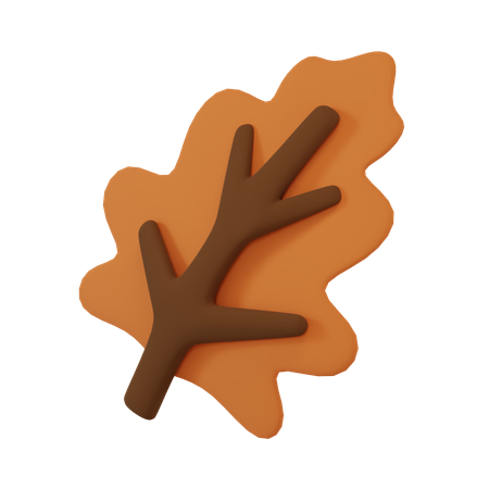 Feuille  3D Icon