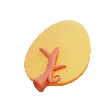 Feuille  3D Icon