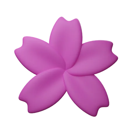 Feuille de sakura  3D Icon