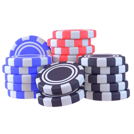 Ficha de cassino  3D Icon