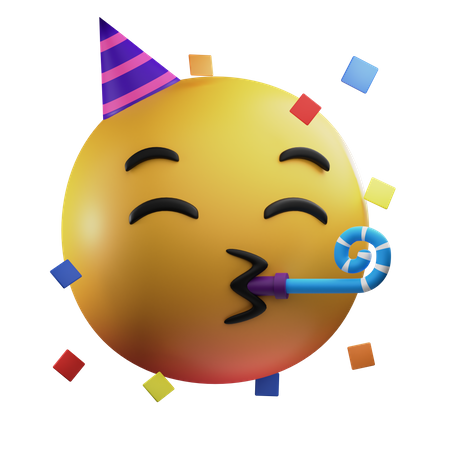 Ir de fiesta  3D Emoji