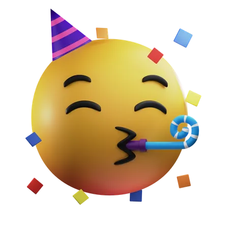 Ir de fiesta  3D Emoji