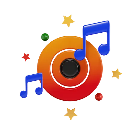 Fiesta musical  3D Icon