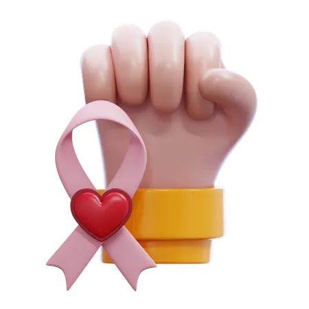 Fight Cancer  3D Icon