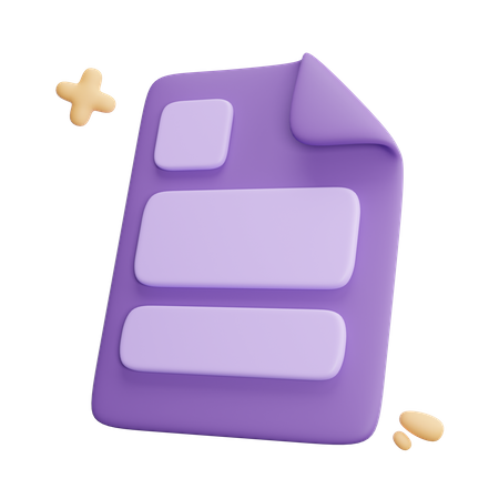 File  3D Icon