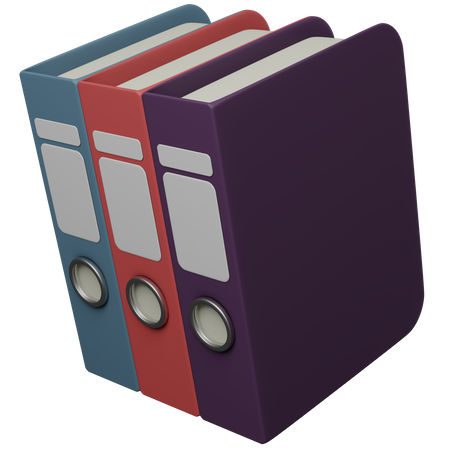 File Binder  3D Icon