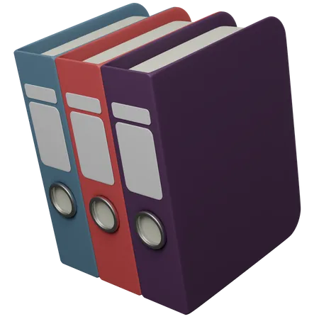 File Binder  3D Icon