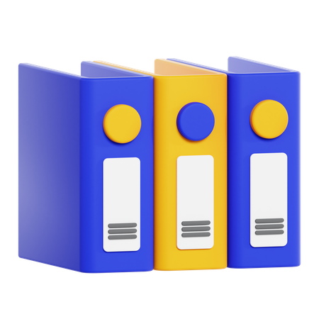 File Binder  3D Icon