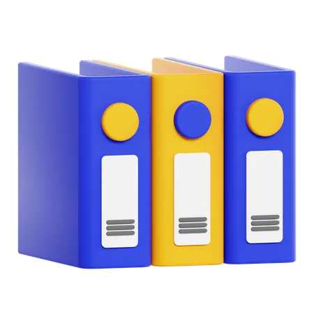 File Binder  3D Icon