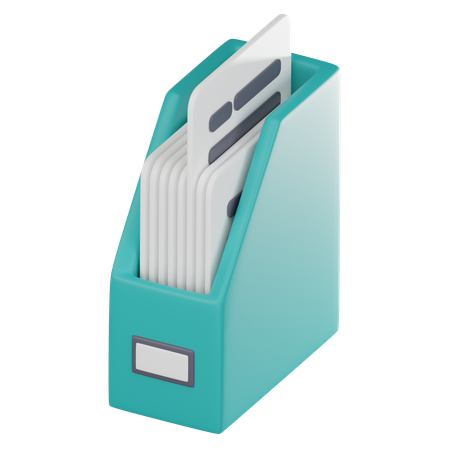 File Binder  3D Icon