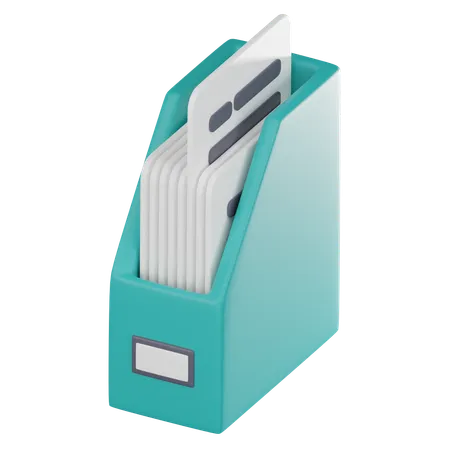 File Binder  3D Icon