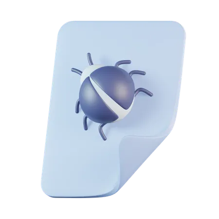 File Bug  3D Icon