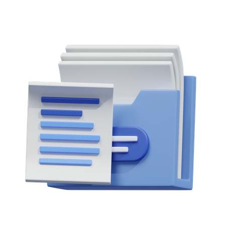 File Document  3D Icon