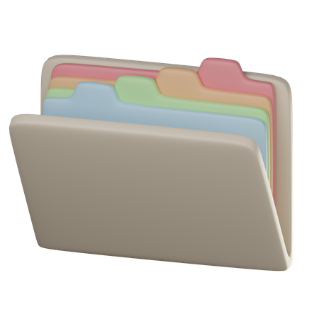 File Folder  3D Icon