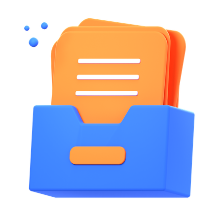 File Holder  3D Icon