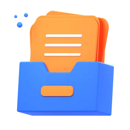 File Holder  3D Icon