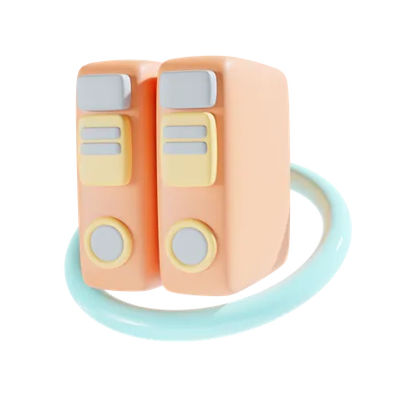 File Holder  3D Icon