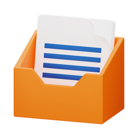 File Holder  3D Icon