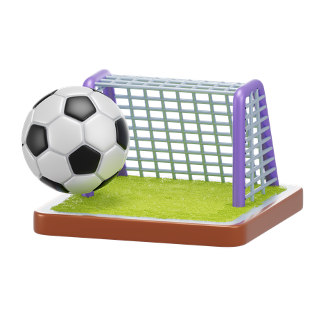 Filet de football  3D Icon